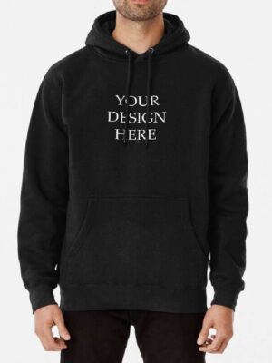 Mens Custom Text Hoodie